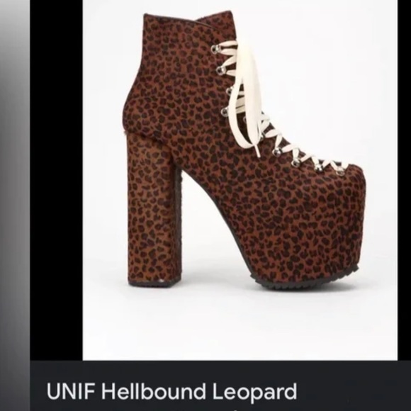 LEOPARD Jeffrey Campbell boots - Picture 3 of 3